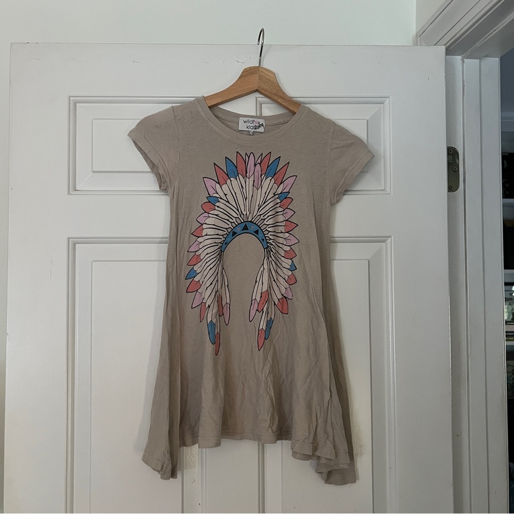 Wildfox Kids Headress Tunic Dress Sz 7/8